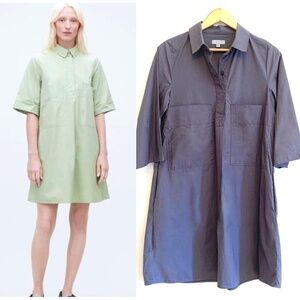 COS Casual A-line Pocket  Dress In Charcoal Size 4